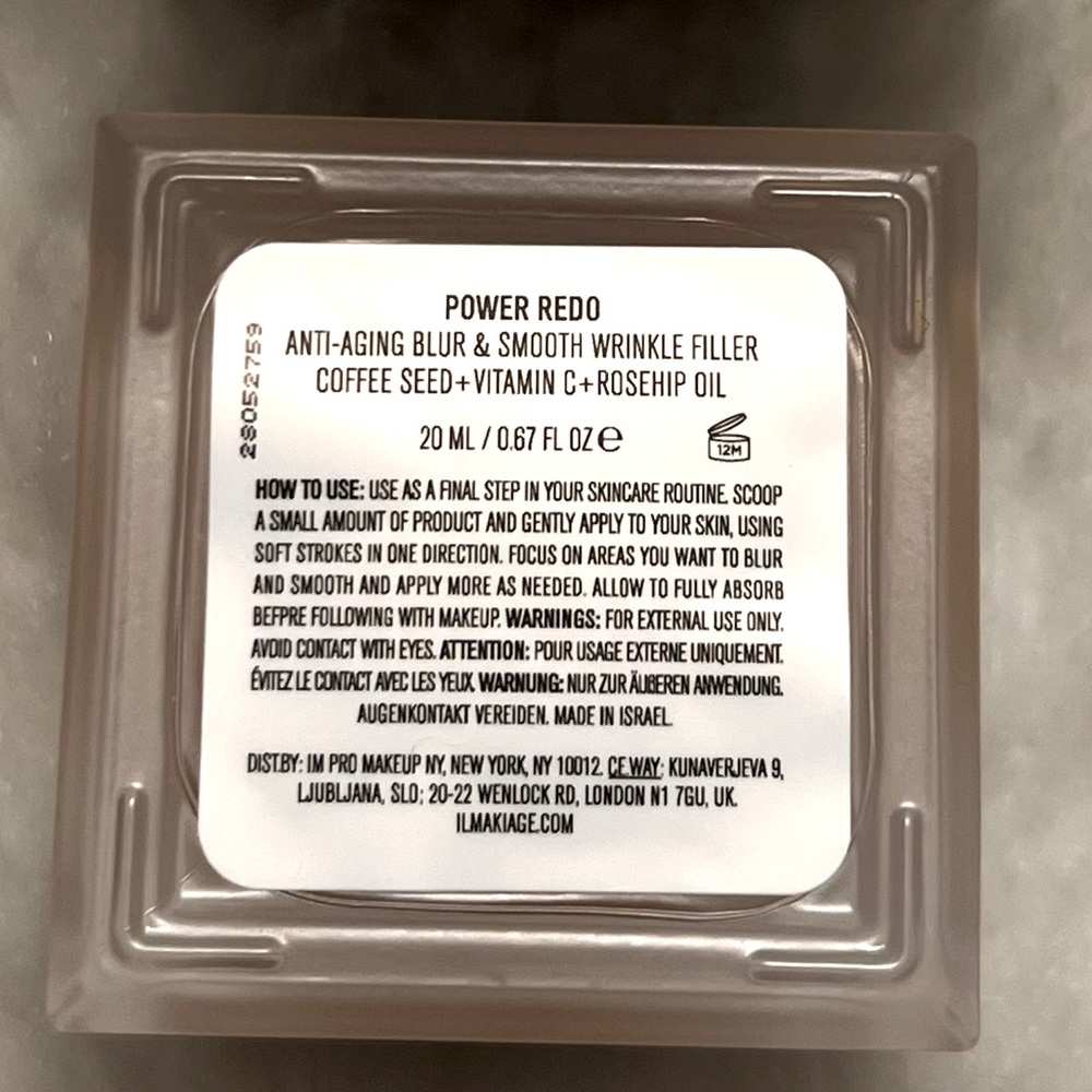 IL MAKIAGE Power Redo Wrinkle Fix, Anti-Aging Blur & Smooth Wrinkle Filler - Picture 8 of 8